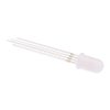 RGB 5mm White Diffused LED Common Anode 60°