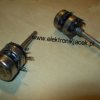 Potencjometr suwakowy 2x100k Ohm C 1W
