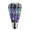 Żarówka LED E27 4W dekoracyjna niebieska ST64