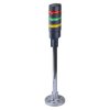 LD6A-3PQB-RGY Red/Green/Yellow Stack Light LED Tower Pole Mount 24VAC/DC IDEC