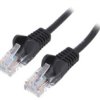 U/Utp5-Cca-300Bk Patch Cord U/Utp 5E Linka Cca Pvc Czarny 30M 27Awg