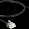 80371 Patch cable Cat.6 UTP Ultra Slim 1 m black