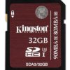 Karta pamięci Kingston SDHC 32GB class 10 UHS-I U3 - 80/90MB/s