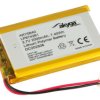Akumulator; Li-Po; LP674261; 3,7V; 2000mAh; Zabezpieczenie PCM; 2 piny; konektor; z przewodem; AKYGA; RoHS