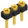 Socket header, 3 pole, pitch 2.54 mm, straight, 10043128