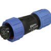 Gniazdo; SP1310/S6I-N; 6 torów; lutowany; 0,75mm2; 4-6,5mm; SP13; na przewód; IP68; 5A; 125V; Weipu; RoHS