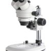 Mikroskop Stereo Zoom pow: 0.7 → 4X Typ C – wtyk europejski, typ G – brytyjski 3-stykowy Kern OZL-46