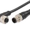 Przewód czujnik-siłownik ze złączem Złącze M12 długość 3m Rodzaj A Żeńskie Złącze B Złącze M12
