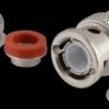 R142016000W BNC-plug, gland jack RG59/62, straight