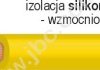 9026-0.40 GE Przewód silikonowy 0,40mm2, 104x0,07, izolacja wzmocniona, żółty, ELECTRO-PJP, 9026-J
