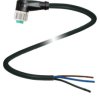 Pepperl+Fuchs 239999-0024 Złącze konfekcjonowane czujnika/aktuatora V11-W-BK5M-PVC-U, piny: 3, 5 m, 1 szt.