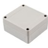 Obudowa ogólnego użytku Poliwęglan szerokość zew. 80 mm długość zew. 85 mm wys. zew. 40 mm Hammond IP65 Jasnoszary