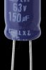 ELXZ630ETD151MH20D ELKO, 150 µF, 63 V, 105 °C