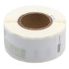 White Black Print Label Roll, 50x12mm, 2