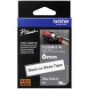 Brother TZEFX211 Flexible ID Labelling Tape 6mm x 8m Black on White