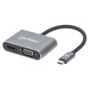 Adapter USB-C na HDMI 4K 30Hz, HDMI, USB-A, USB-C, PD HDMI, VGA 130691