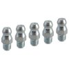 Faithfull FAIGGN6100M Grease Nipple Straight M6 x 1.0 (Pack 5)