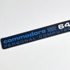Commodore 64C 'SX style' replacement badge 0.5mm thick