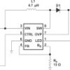 30-V, 500-mA switch boost converter in QFN-8 for white LED applications