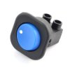 Przełącznik On-Off RS-101-7C - 250V/6A - niebieski