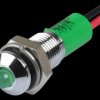 Q6P3CXXG24E Indicator LED, 24 V DC, 6 mm, wired, green/BrC