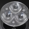 Soczewka LED Średni kąt 3-LEDowa 50 (Dia.) x 20.4mm, D 50mm, kąt widzenia 28°, do użytku z Seoul P4 Okrągły, Ledil,