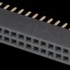 10120657 socket connector 1,27mm 2x16 straight