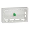 Obudowa kasety sterowniczej Schneider Electric 10-otworowa Biały New Unica