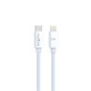 Kabel USB-C - Lightning 2.0M 27W biały nylon - Maxlife MXUC-12