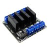 Moduł przekaźników SSR 4 kanały 5V High trig