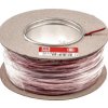 Przewód montażowy 0,5 mm2 Czerwony RS PRO PVC 20 AWG 500 V dł. 100m 16/0,2 mm +70°C BS 6004, zgodność z RoHS