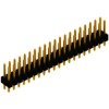 Pin header, 40 pole, pitch 2.54 mm, straight, black, SL 22 124 40 G