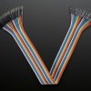 Adafruit Premium Female/Male 'Extension' Jumper Wires - 20 x 12