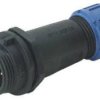 Deltron Connectors DELKSP1311/P7I Złącze okrągłe złącze męskie proste Łączna ilość styków: 7 1 szt.