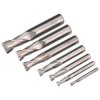 Sealey SM2502EMSET Hss End Mill Set Ø4-16mm 2 Flute