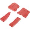 Toolcraft TO-7786530 Glue Scraper Set of 4 Durable & Ergonomic Design