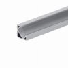 Profil led Corner 1m anodowany z osłoną przeźroczystą CLF