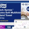 TORK 100297 Xpress® Multifold Premium Ręczniki papierowe (D x S) 34 cm x 21 cm jasny biały 2100 szt.