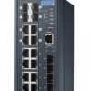 Zarządzalny switch - 8 portów gigabit, 4 porty gigabit Combo RJ-45/SFP, 4 porty SFP EKI-7716G-4F4CI-AE