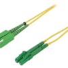 Patch cord światłowodowy LC/APC,SC/APC 1m Światłowód: 9/125um G-SCA-LCA-S-001.0-DX-D-18-Y
