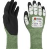 Rękawice rozmiar: 11 materiał: 1% tkaniny antyelektrostatycznej, 10% aramidu, 10% poliamidu, 79% wiskozy FR