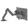 Ergotron 45-476-224 HX Desk Dual Monitor Arm for 2 Monitors up to 32" Matte Blck