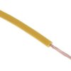 Kabel trzynormowy, dł. 100m 0,5 mm², 11 A, 1 kV DC, 600 V AC, Maks. +105C Żółty Zgodność z trzema normami, RS PRO