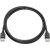 HP VN567AA DisplayPort Cable Kit, 2.0m Male to Male, Black