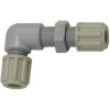 Angle Schott connection, L 43 mm, 10 bar, PA, for hose, 110844