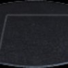 207539 Turntable mat, felt, black