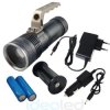 Latarka ProVero - szperacz; akumulatorowa, zoom, LED 10W CREE XM-L