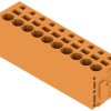 Weidmüller 1331520000 Zacisk sprężynowy 2.5 mm² Ilość styków 10 pomarańczowy 25 szt.