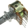 2x1K-B potencjometr obrotowy stereofoniczny liniowy