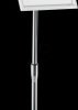 479923 Info floor stand, A3, with folding frame, silver
